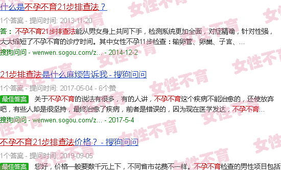 汕头不孕不育21步排查法